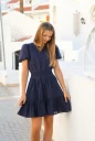 Vilje & Ve Nicole Dress Navy (158 / 13 år)