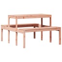  Piknikbord 110x134x75 cm heltre douglasgran 832560