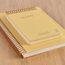 Kozo Notatbok M/spiral Premium A4 Honey