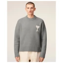 Ami Paris Herre Strikkevarer Grå 2XL,
