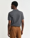 Klassisk piquéskjorte i slim fit ANTRACIT MELANGE XXL