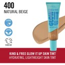 Rimmel Kind & Free Glow It Up Fuktighetsgivende Foundation 30 ml Beige 400