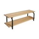Essem Design Sara Skohylle fristående 100 cm Eik Sort