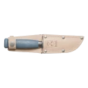 Morakniv Scout 39 Safe 85mm friluftskniv med blått håndtak