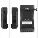 SmallRig 3498 Battery Adapter Plate V-Mo Basic Version m/Dual Rod Clamp