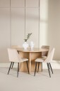 Venture Home   Spisebord Strada med stol Night   Beige