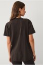 Ellos STUDIO   T skjorte Boyfriend Tee Core   Brun