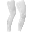 GripGrab UPF 50+ UV protect leg sleeves hvit
