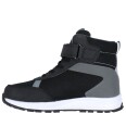 Viking Footwear Kids' Equip Sneaker Waterproof Insulated Black/grey 38