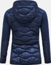 Peak Performance Helium Down Hybrid Hood Dame Blue Shadow L