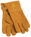 Hällmark Leather Gloves Medium Brown OneSize, Brown