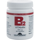Natur Drogeriet Natur-Drogeriet B12 Vitamin 500 Ug 500 mcg 60 Tabletter