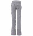 Juicy Couture Del Ray Classic Velour Pant Pocket - Silver Marl M