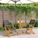  Bistrosett 3 deler svart polyrotting og heltre 3281790