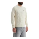 Lacoste Herre Strikkevarer Hvit S,