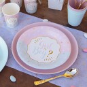 Santex Papptallerken Girl or Boy 10-pakning 7656 0-99