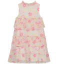 Minymo Kjole   AOP   Bright White   Minymo   5 år 110   Kjole   Rosa