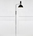 Larry Gulvlampe Sort/Krom