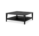 Bell Rive salongbord, svart, kvadrat
