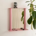 Raawii Pipeline Veggspeil 56x60.6 cm Rosa