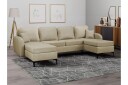Knocklong 4 sits Hörnbäddsoffa beige  