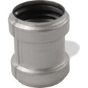ACO 50 mm rustfri syrebestandig avløpsskyvehylse AISI 316
