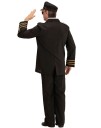 Marineoffiser Svart Herrekostyme