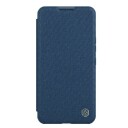 Nillkin Nillkin Qin Cloth Pro Case Til Iphone 14 Plus Kameradekksel Holster Cover Flip Case Blå