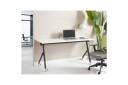 Hopfällbart skrivbord Beliani Bendi Ljus trä/svart 120x60x75 cm White\|\|Black 160x60x75 cm  