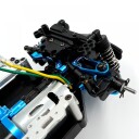 Yeah Racing TAMB-002BU ALUMINUM TIE-ROD MOUNT FOR TAMIYA MB-01