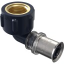 Wavin Tigris K5 20x1/2" Overgangsvinkel med Hylse for Hydraulikk