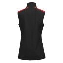 Printer Vest Softshell 2261084 Svart/Rød 3XL