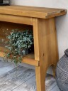 Chic Antique Benk med hylle fra Chic Antique H48,5/L80/B30 cm i tre