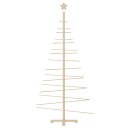 vidaXL Juletre av tre til pynt 180 cm heltre furu