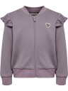 Hummel Cardigan   Ull   HmlMini Bee   Grå Ridge   Hummel   4 år (104)   Cardigan   Lilla