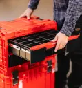 Qbrick One Tool Box With 2 Drawers 2.0 Red