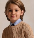 Polo Ralph Lauren Genser   Strikk   Kabel   Camel   Polo Ralph Lauren   6 år (116)   Genser Beige Brun