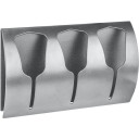 Kleine Wolke krok tulipan trippel krom chrome 130x75x26 mm