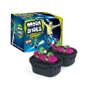 Moon Shoes Anti-Tyngdekraft Mini Trampoline Sko Svart