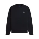 Fred Perry Crew Neck Sweatshirt - Black - XXL
