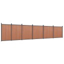 Gjerdepanel brun 1045x186 cm WPC