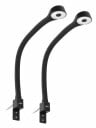 Adviti TEO LED Natlampe - 2 stk USB 4000K Sort