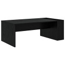  Kaffebord Svart Eik 95 x 50 x 34 cm Konstruert tre