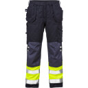 Fristads Hantverkarbyxa Flamestat 2074 Aths, Klass 1 Varsel Gul/marinblå D112