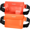 Spigen A620 Aqua Shield Vanntett Bæltetaske 2pk Sunset Orange
