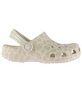 Crocs Classic Animal Glitter Clog K   Cream   34/35
