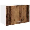 Hengende skap gammelt tre 60x31x40 cm konstruert tre 8721158436412