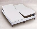Turiform H-Splittlaken percale 65cm 180x200 Hvit