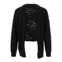 Comme des Garçons Herre Strikkevarer Svart L,