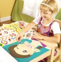 Melissa & Doug Klistremerkebok Lag ansikter
